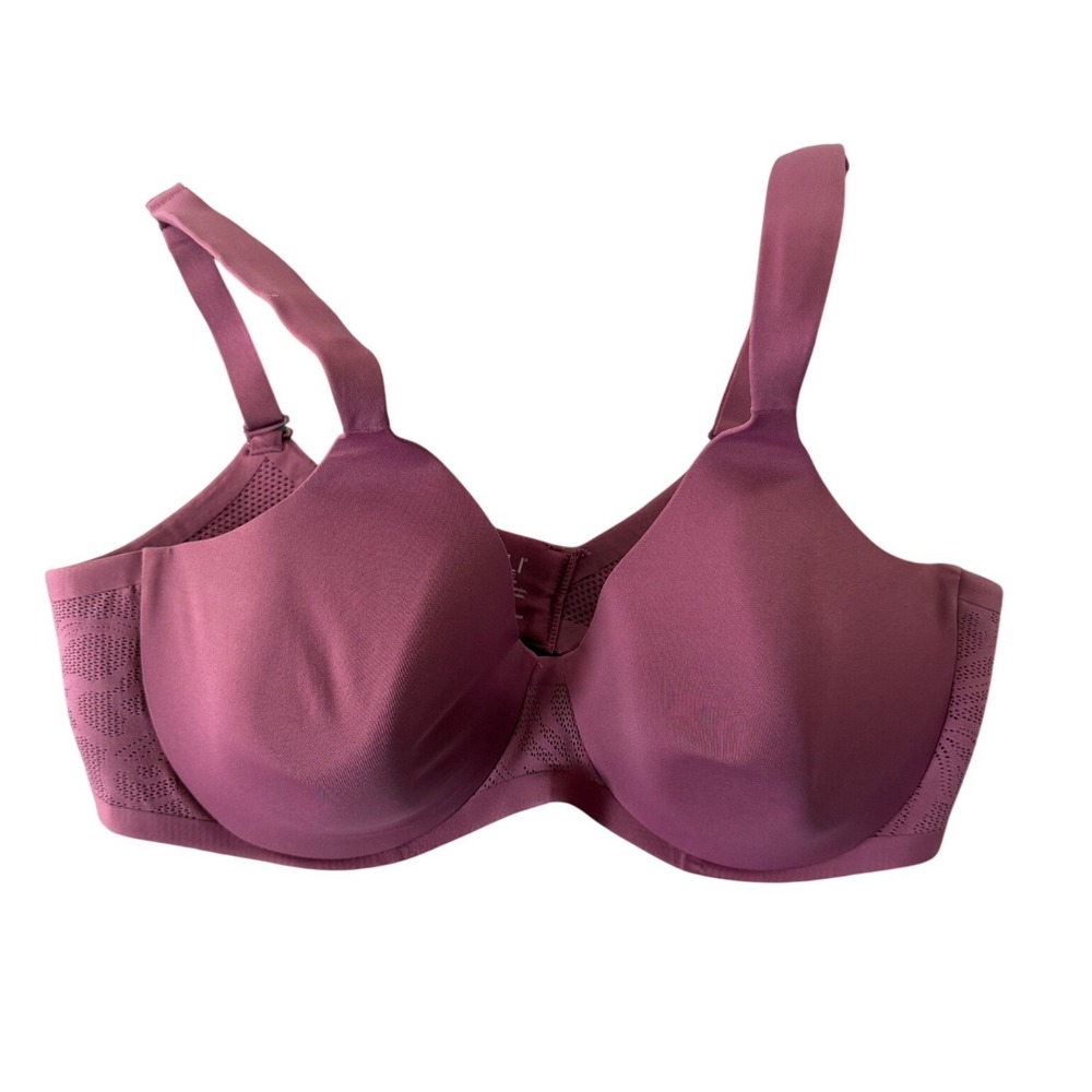 Bali One Smooth U Ultra Light Underwire Bra 38C Berry Pink